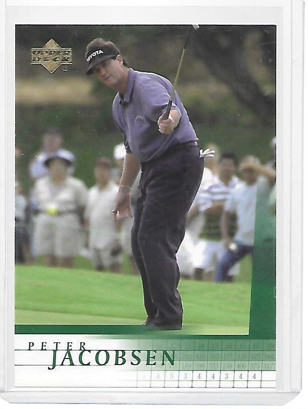 2001 Upper Deck #19 Peter Jacobsen