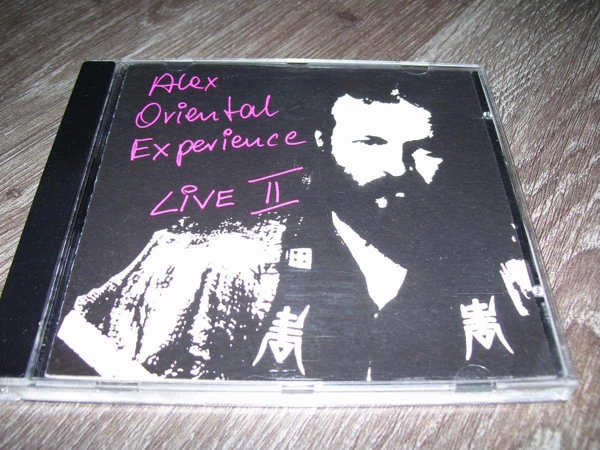 Alex Oriental Experience Live II * VERY RARE CD WISKA RECORDS 1987