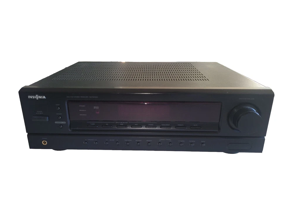 Insignia NS-R2000 Receiver HiFi Stereo 2 Channel Phono AM/FM 200 Watt Tuner - Image 2 of 4