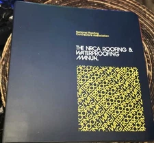 Z NRCA manual 1983 roofing waterproofing national contractors association spiral