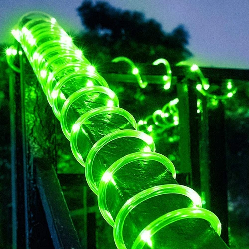5-20m Solar Lichtschlauch Außen LED Wasserfest Lichterkette Farbe 8 Modi IP65 - Bild 15 von 18
