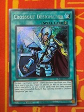 YUGIOH CROSSOUT DESIGNATOR SECRET RARE NM RA02-EN063