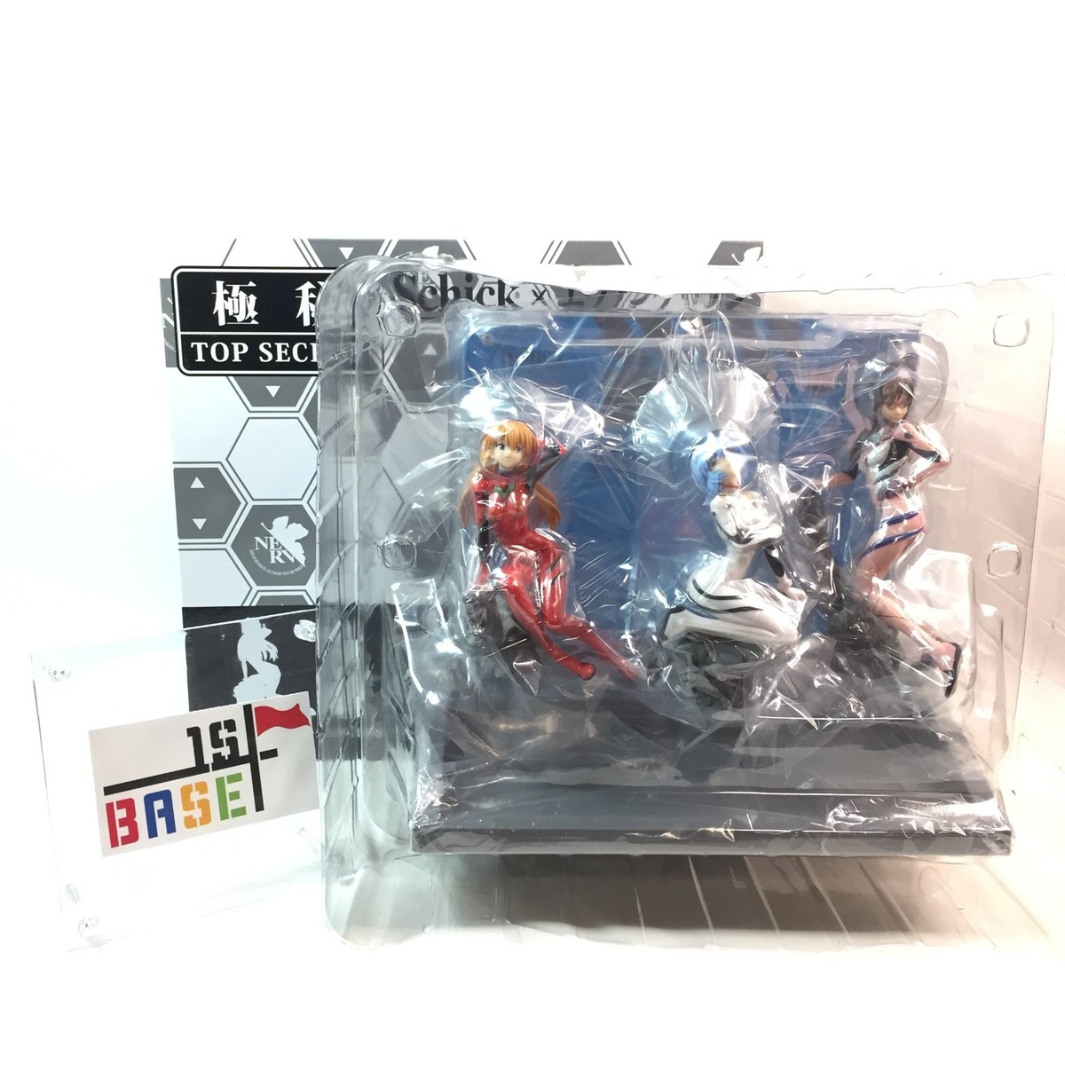 Schick Evangelion Campaign 2013 Figure Clock Limited Model 3 Set