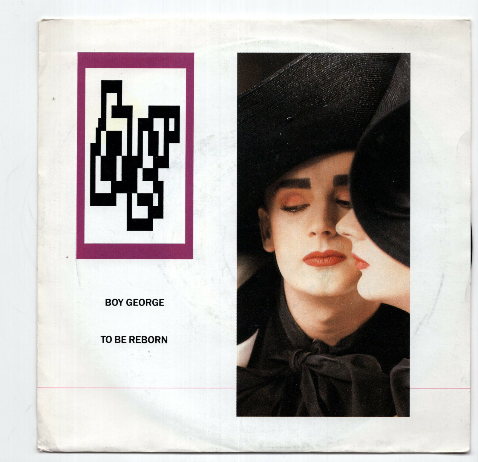 (U334) Boy George, To Be Reborn - 1987 - 7 inch vinyl