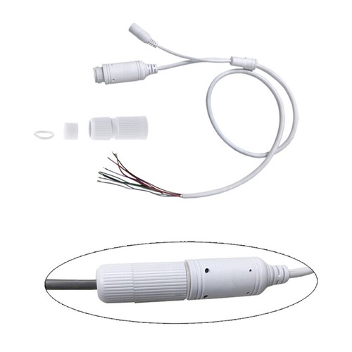 RJ45 Waterproof connector cap cover for outdoor network camera pigtail cabl.v SC - Bild 8 von 8