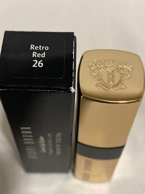 Bobbi Brown Luxe Lip Color Shade 26 RETRO RED Full Size 3.8g