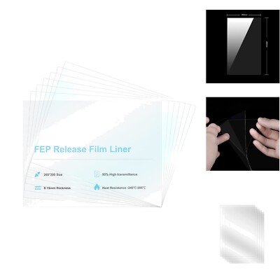 3D UV-FEP-Trennfolien für Photon Mono X/Saturn/QIDI S Box/alle 8,9 Zoll UV LC...