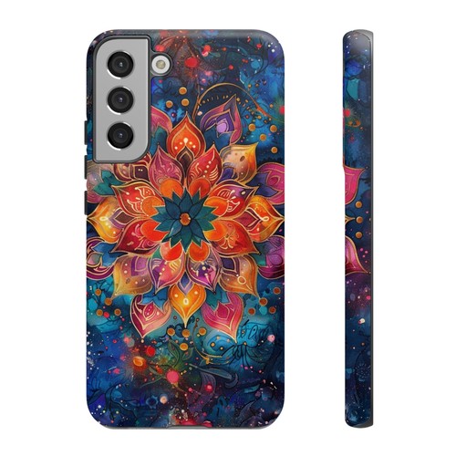 Mandala Flower Watercolor Phone Case for iPhone, Samsung Galaxy, Pixel - 第 201/256 張圖片