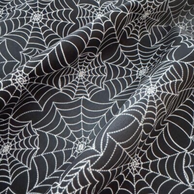 Halloween Spiderwebs by David Textiles ~By The Yard