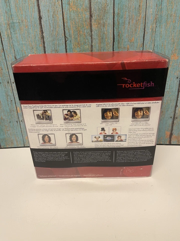 311205 Rocketfish 2.0 MP Autofocus Webcam Microphone PC/Mac RF-WEB2C Open Box - Image 2 of 2