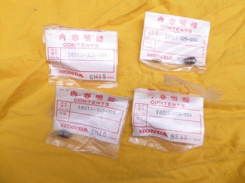 Honda CB400F CB350F Genuine Carburetor Float Valve Set 4pcs 16011-329-004 NOS - Picture 2 of 6