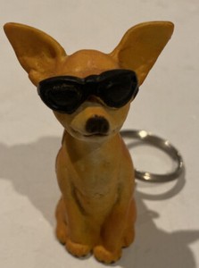 Vintage 1998 Shiba Inu Dog Keychain 
