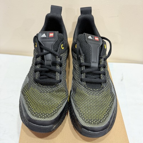Adidas LEGO Sport Pro Black Yellow Shoes Runners GS Kids Size US 6 NEW ✅ - Picture 5 of 11