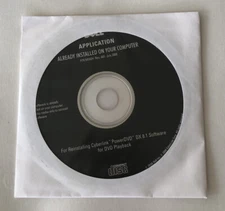 Dell application Disc For Reinstalling CyberLink, PowerDVD DX 8.2 software 5RMC