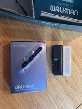 Vintage Sony WALKMAN - Mega Bass - Purple WM-EX670 - RARE Anniversary Model.