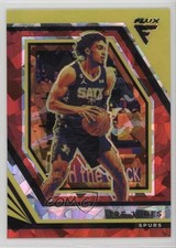 2022-23 Panini Flux Red Cracked Ice Prizm Tre Jones #102 15ej