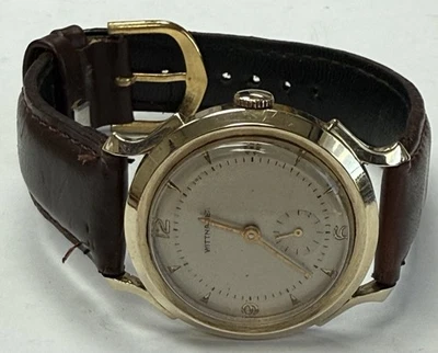 Wittnauer Men's 10K Gold Filled Vintage Automatic Classy Watch