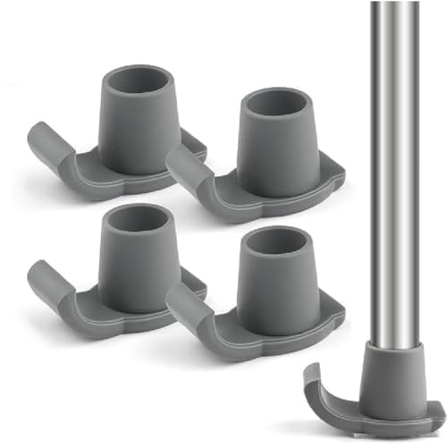 Walker Skis Glides Universal Fit, Feet Glide Gray - 4pcs - Picture 1 of 6