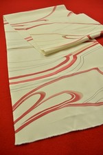 Vintage Japanese Silk Kimono Fabric Scrap Remnant Textile Quilting 53.1"/CA49/80