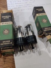 EIN PAAR 6SN7 GT -VT 231 SYLVANIA -getestet -80-90%