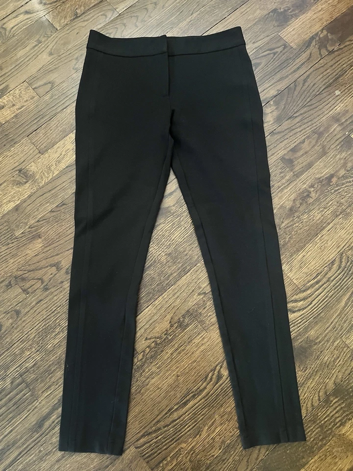 Armani Collezioni Black Slim Fit Dress Pants Women’s Size 4 Made in Italy