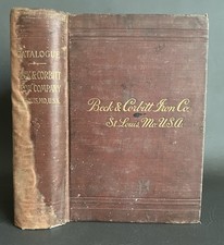 Beck & Corbitt Iron Co. St. Louis Catalog 1899 Carriage Buggy Bicycle Supplies
