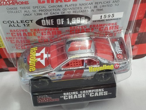 RACING CHAMPIONS ERNIE IRVAN HAVOLINE #28 CHROME CHASE CAR 1/64 1996 EDITION - Picture 4 of 11