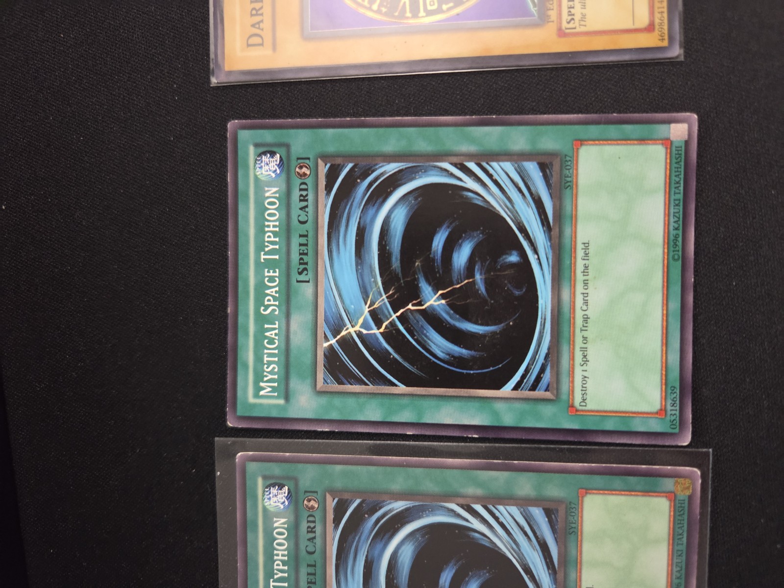 YuGiOh Mystical Space Typhoon SYE-037 Ultra Rare Spell Card