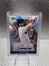 2022 Topps Finest - Finest Autographs Connor Wong #FA-CW (AU, RC)