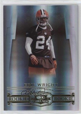 2007 Donruss Threads Rookie /999 Eric Wright #204 12hl