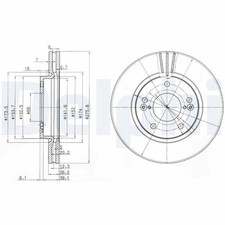 Disque de frein Hyundai TRAJET