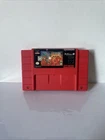 Doom Super Nintendo SNES 1995 Red Cartridge, Genuine Tested Clean Nice