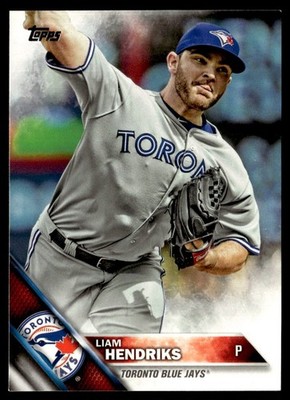 2016 Topps Liam Hendriks Toronto Blue Jays #117