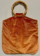 RARE Reformation KAYU Hudson Tote Bag Rust Or...
