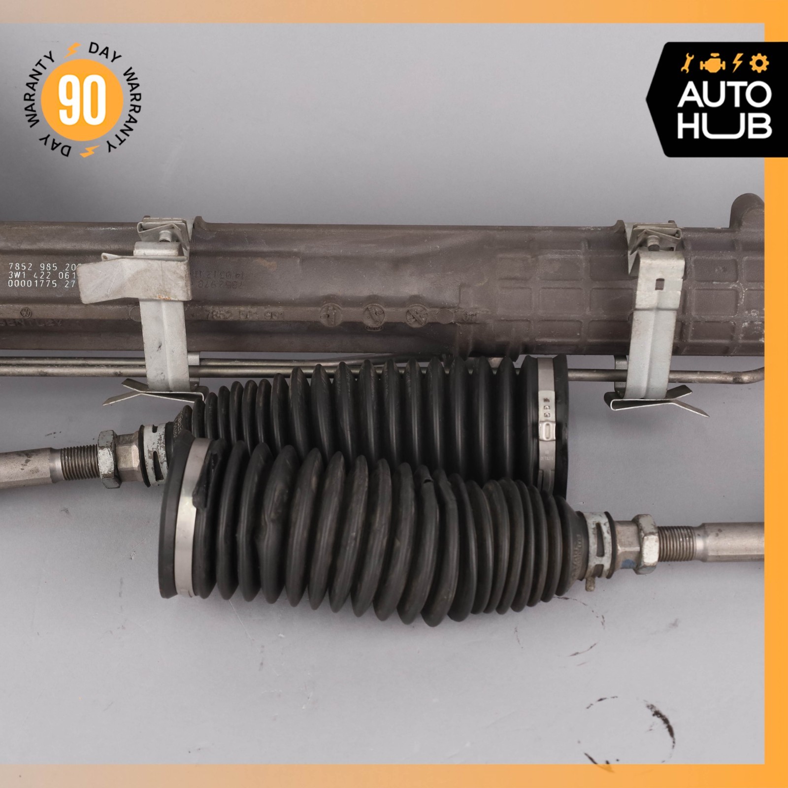 12-18 Bentley Continental GT GTC Power Steering Rack and Pinion 3W1422061D OEM