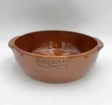 D’Artagnan French Terracotta Cassole Cassoulet Pot Soufflenheim Pottery RARE