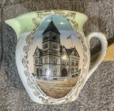 Ashland Wisconsin WI Souvenir Creamer Pitcher...