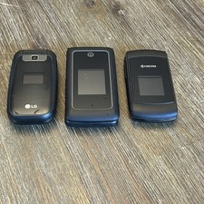 Lot Of Flip Phones Used LG Coolpad For Parts ...