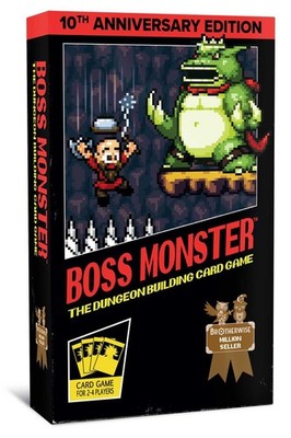 Boss Monster 10th Anniversary Edition Card Game Build Dungeons Defeat Heroes
