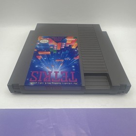 Cartucho de juego Tetris Nintendo NES con manual y funda EXCELENTE