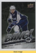 2024 Upper Deck Series 2 Bang For Your Puck Black Josh Morrissey #BP-4 READ 3d2