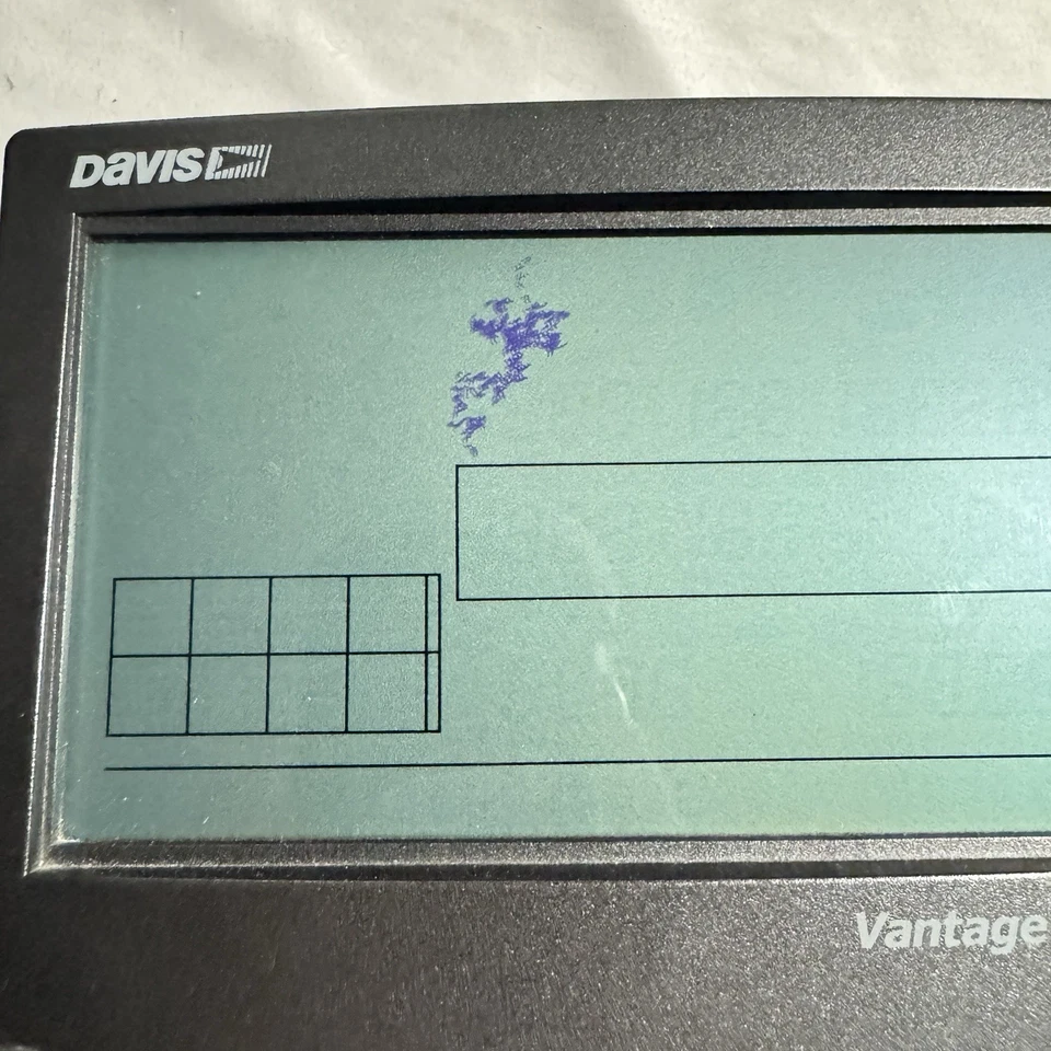 Davis Vantage Pro2 Wireless Console Receiver (6312) w/ PSU Tested/Working - Image 3 of 4