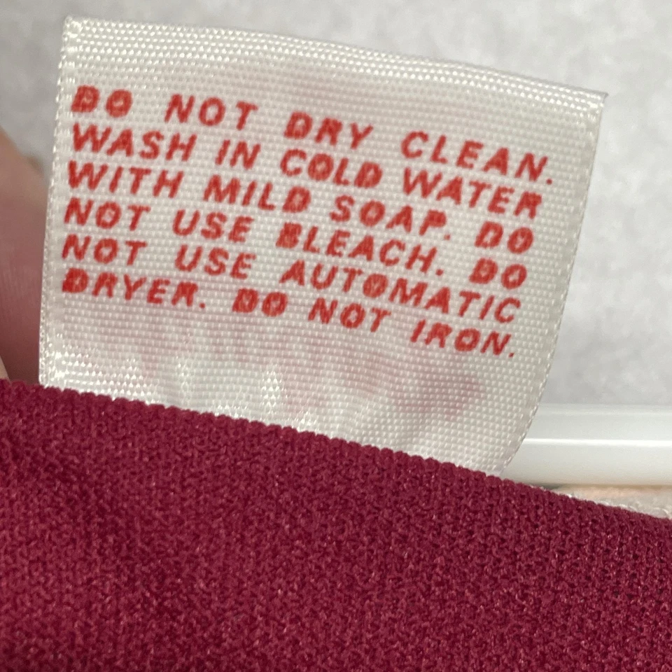 复古罗林斯篮球球衣男式大号栗色 C of C 31 球队美国制造 — 第 4/4 张图片