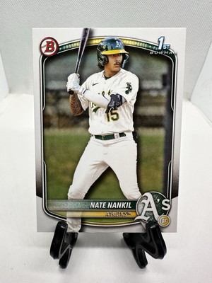2025 Bowman - Prospects Nate Nankil #BP-102 (RC) A s B1-10