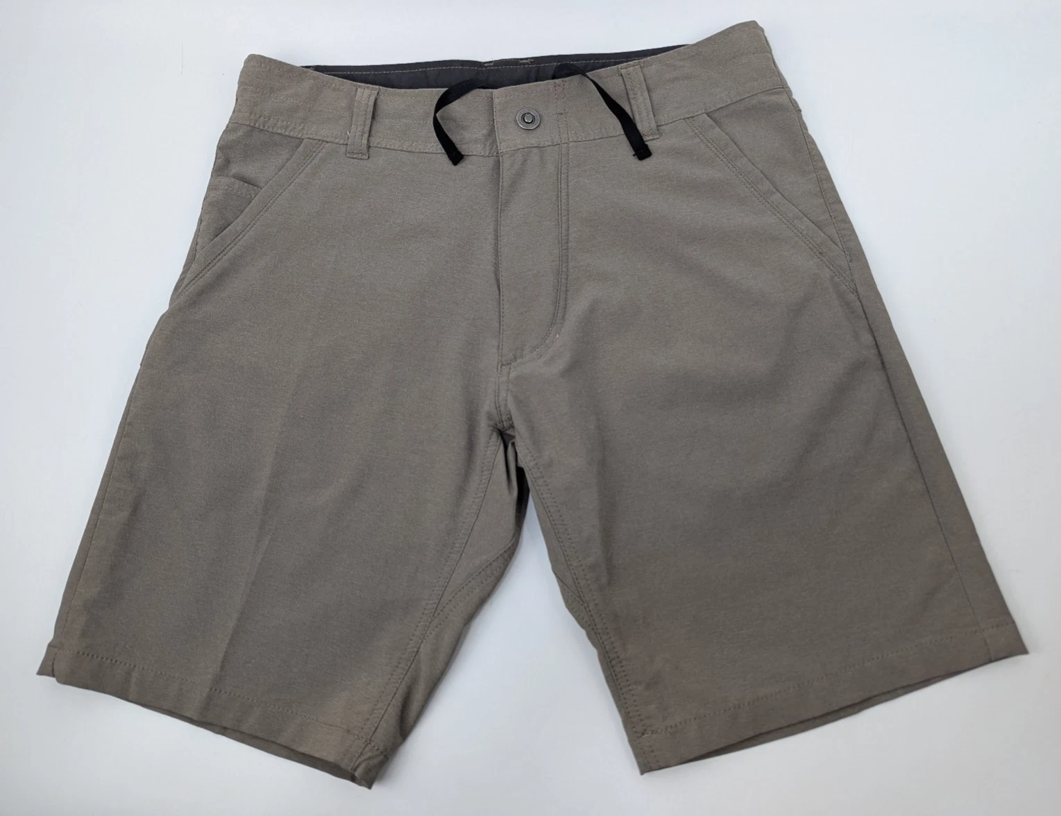 Kuhl Shift Amphibia Shorts Mens 32 Brown Hiking Outdoor Stretch Drawstring