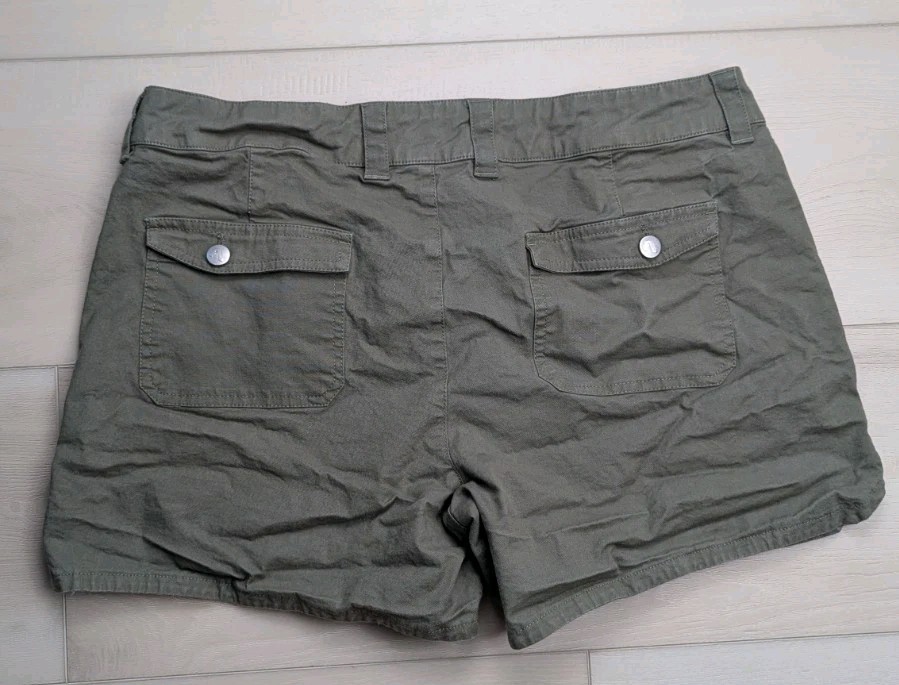 Flylow "Patsy" Gray Stretchy Cotton Canvas Chino … - image 6