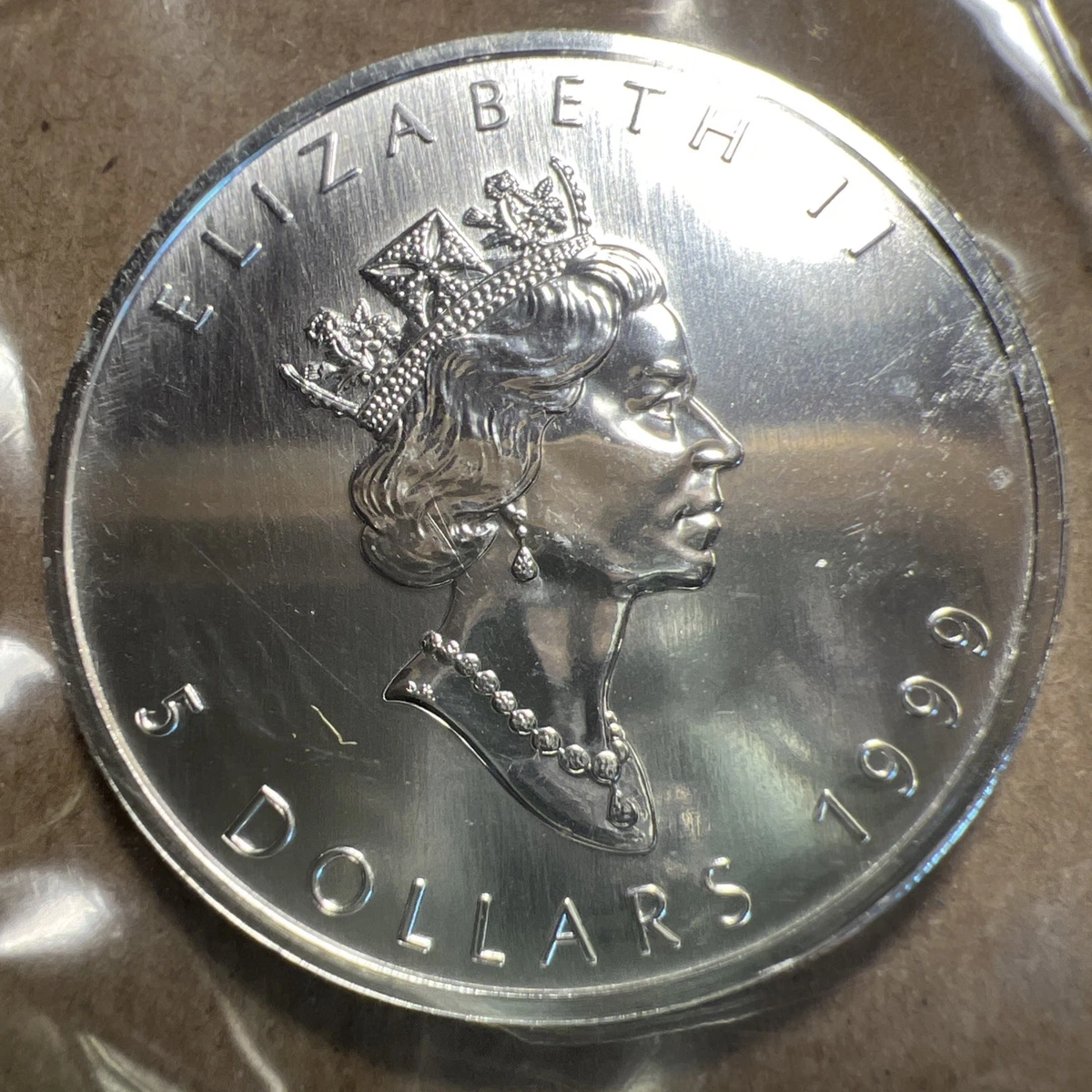 Canadian 5 Dollar Coin In Silver Bullion Coins for sale | eBay