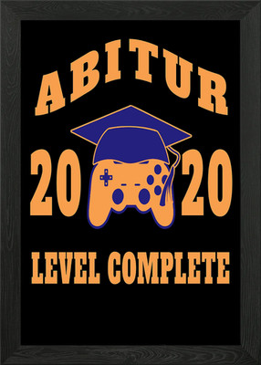 Abitur 2020 Abi Framed Wall Art Poster Canvas Print Picture