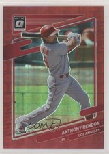 2021 Panini Donruss Optic Red Pandora Prizm 30/99 Anthony Rendon #132 7s2