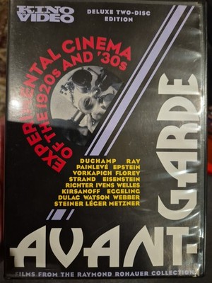 EXPERIMENTAL CINEMA OF THE 1920s AND '30s DVD DELUXE 2-DISC AVANT-GARDE ROHAUER